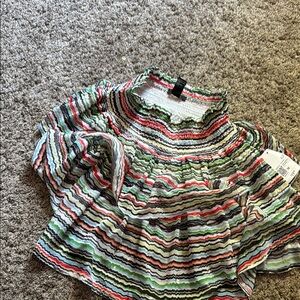 Forever 21 Multicolor Striped Maxi Skirt